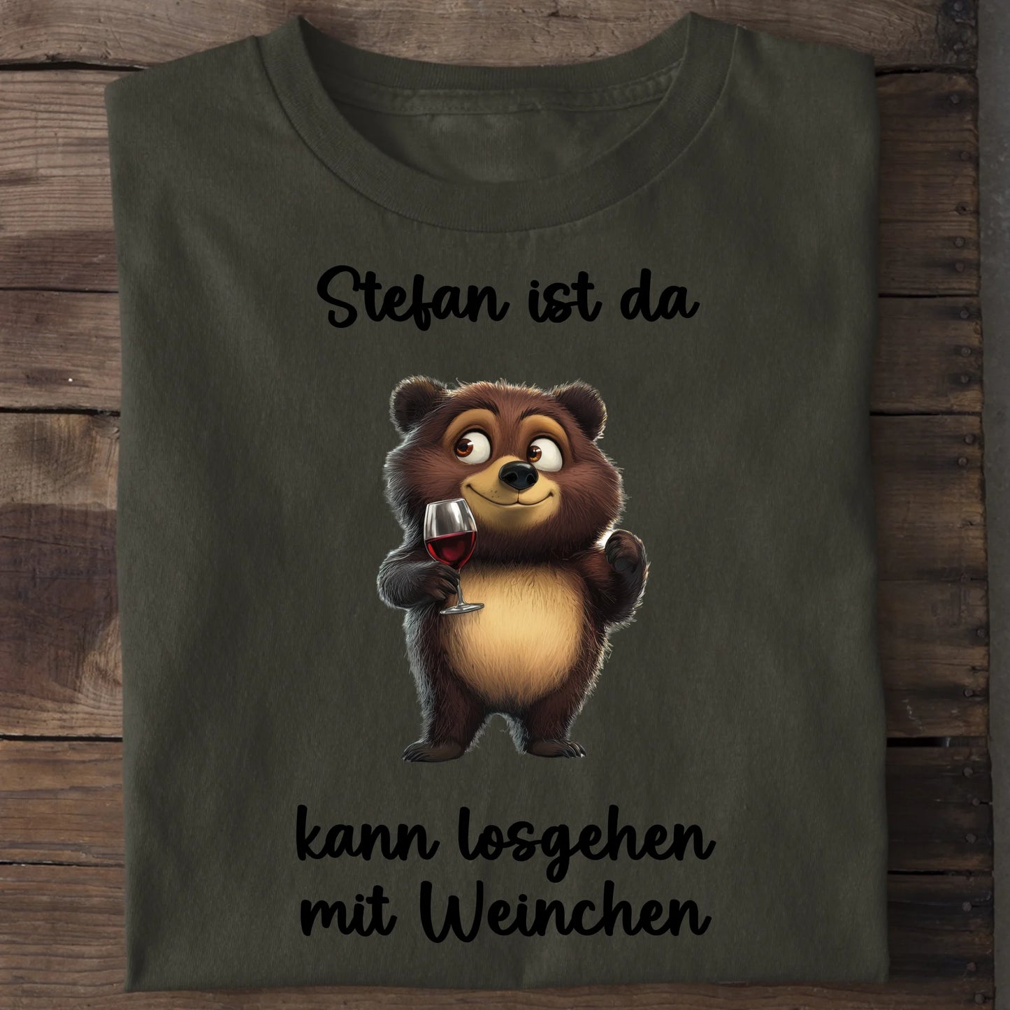 Kann losgehen - Organic Men's Shirt (personalisierbar) Crafter T-Shirt ST ST Khaki