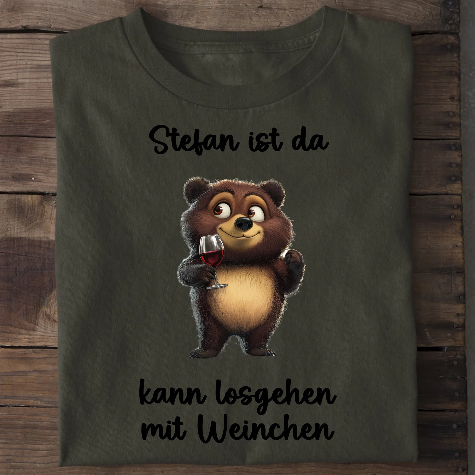 Kann losgehen - Organic Men's Shirt (personalisierbar) Crafter T-Shirt ST ST Khaki