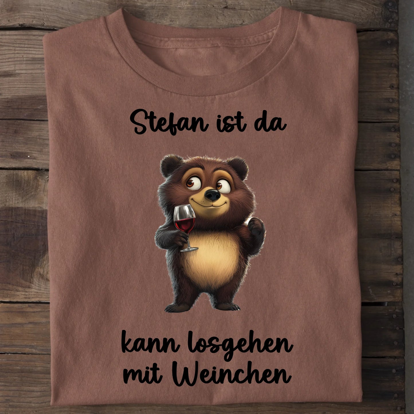 Kann losgehen - Organic Men's Shirt (personalisierbar) Crafter T-Shirt ST ST Heritage-Brown
