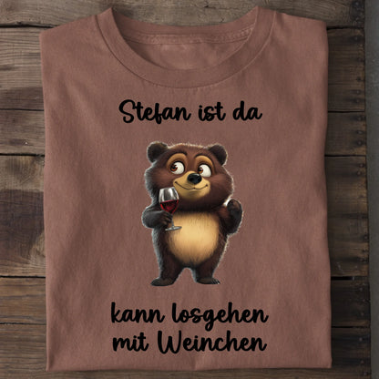 Kann losgehen - Organic Men's Shirt (personalisierbar) Crafter T-Shirt ST ST Heritage-Brown