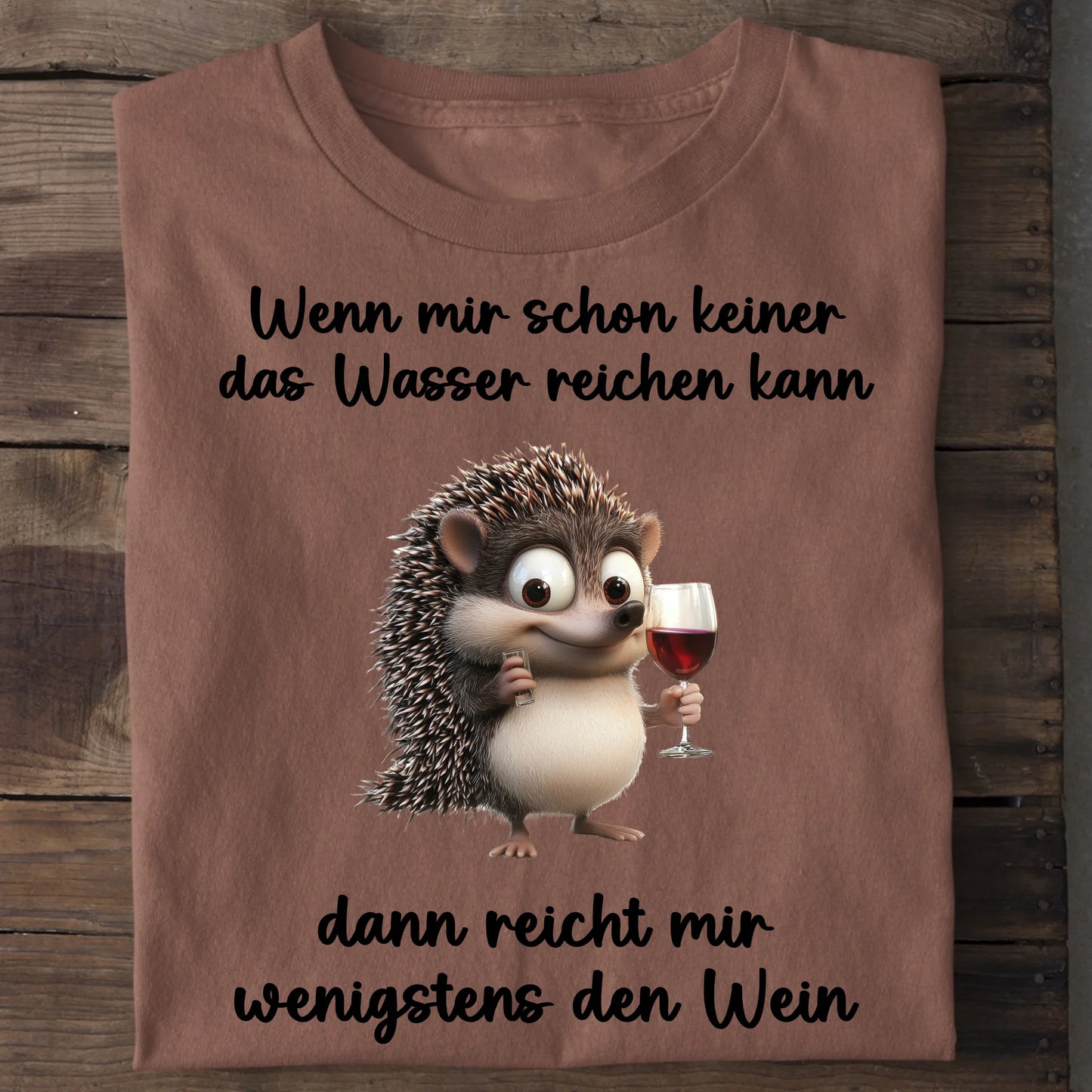 Nicht das Wasser reichen - Organic Men's Shirt (personalisierbar) Crafter T-Shirt ST ST Heritage-Brown