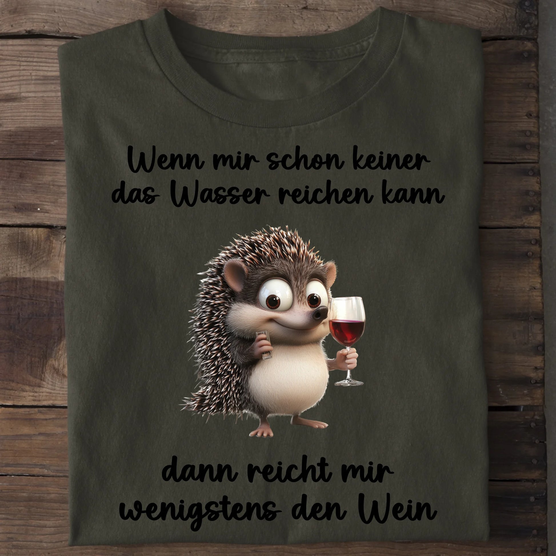 Nicht das Wasser reichen - Organic Men's Shirt (personalisierbar) Crafter T-Shirt ST ST Khaki
