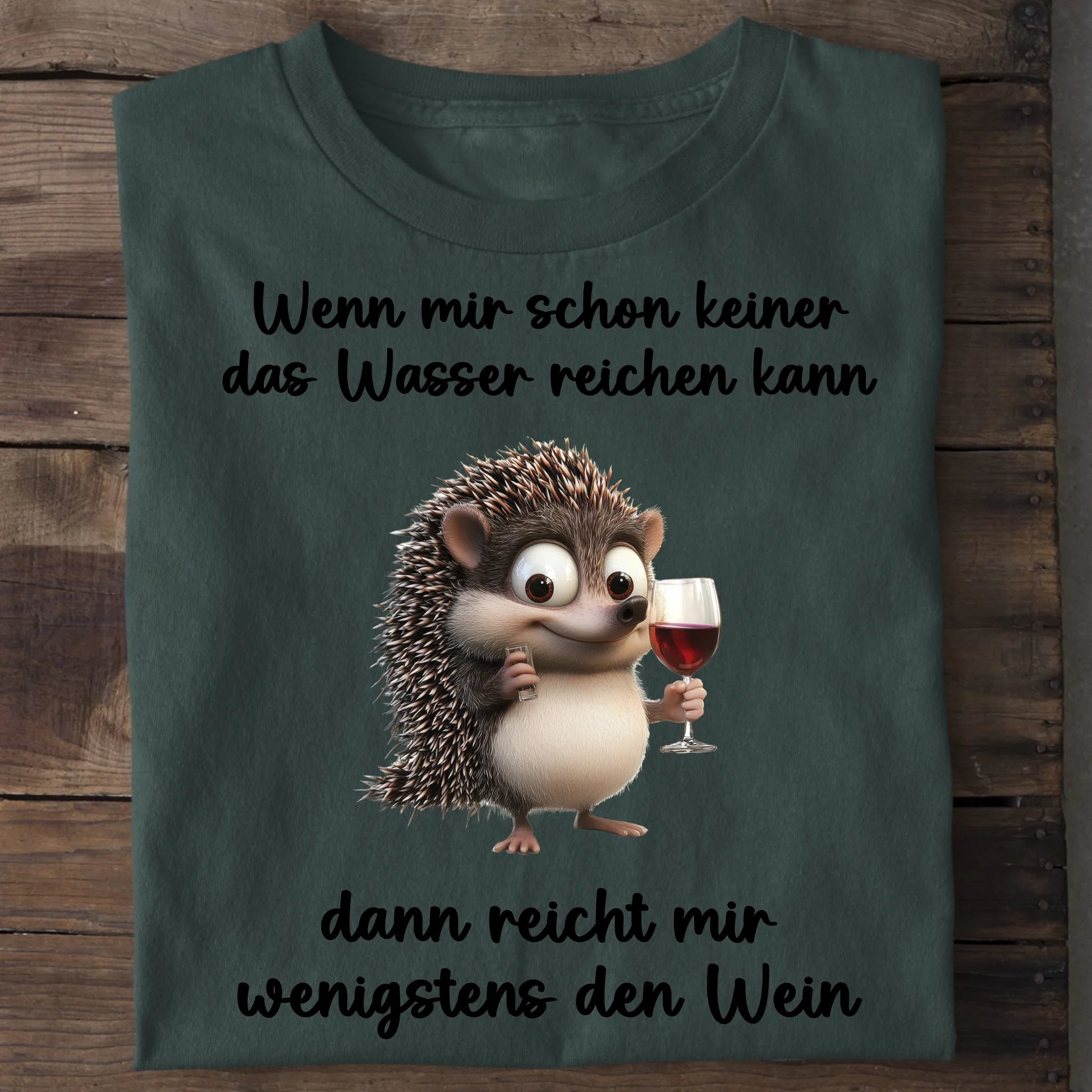 Nicht das Wasser reichen - Organic Men's Shirt (personalisierbar) Crafter T-Shirt ST ST Bottled-Green