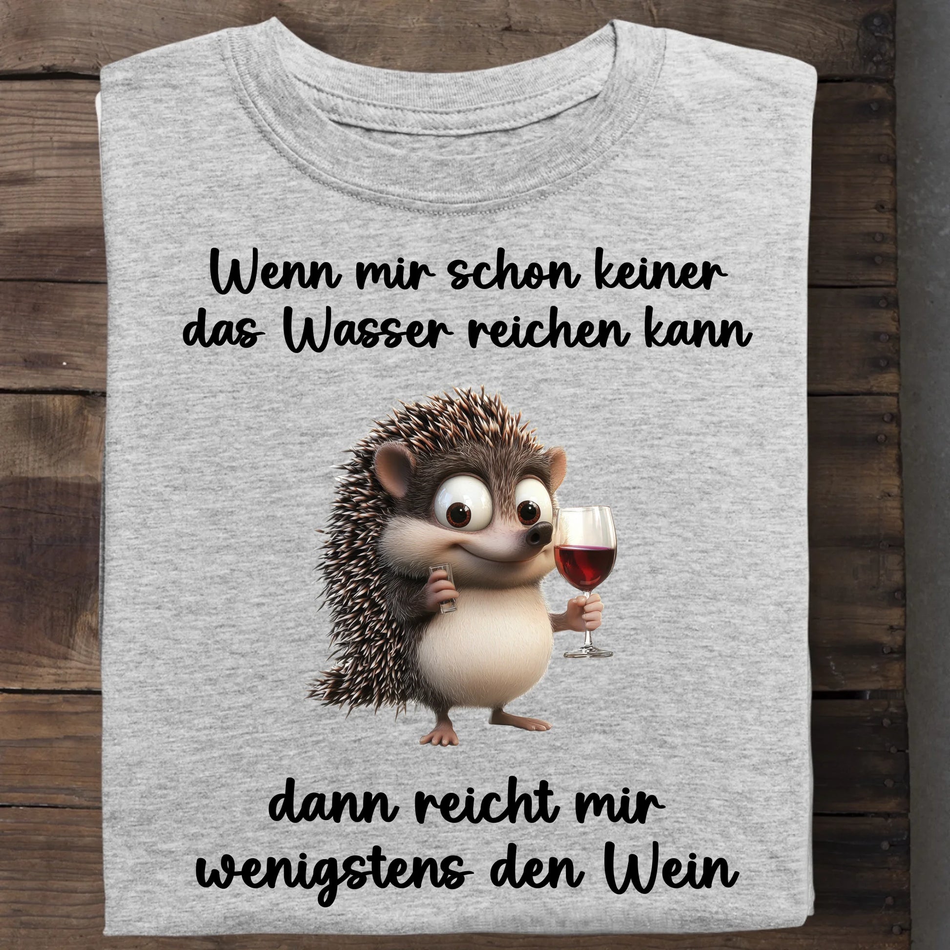 Nicht das Wasser reichen - Organic Men's Shirt (personalisierbar) Crafter T-Shirt ST ST Heather-Grey