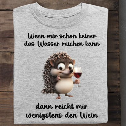 Nicht das Wasser reichen - Organic Men's Shirt (personalisierbar) Crafter T-Shirt ST ST Heather-Grey