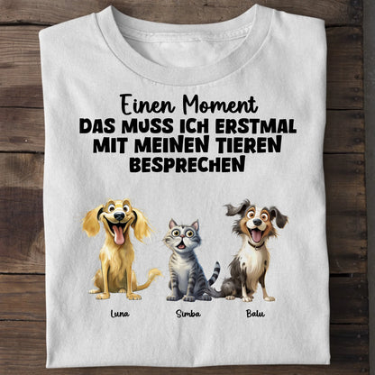 Das muss ich erst besprechen - Organic Men's Shirt (personalisierbar) Crafter T-Shirt ST ST White
