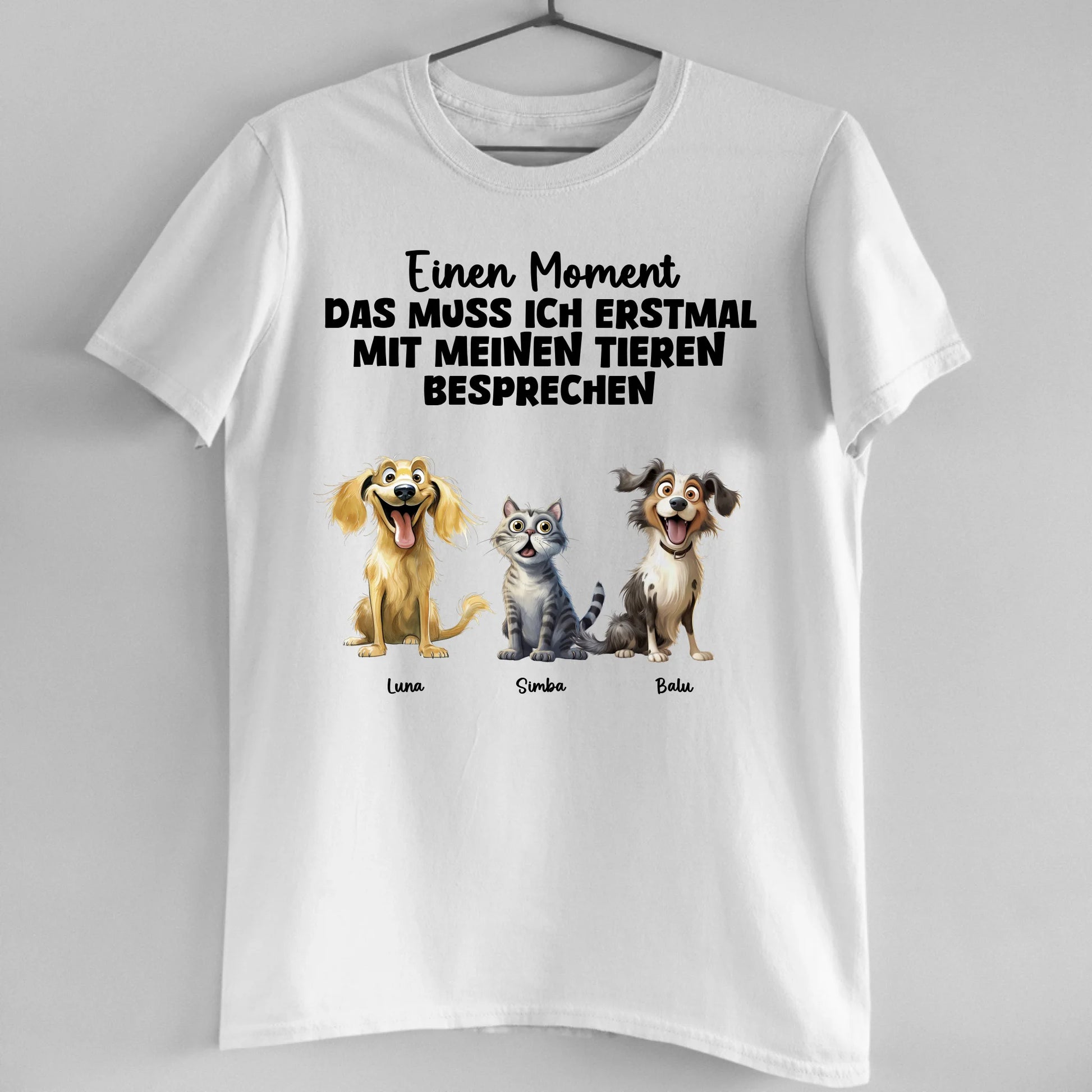 Das muss ich erst besprechen - Organic Men's Shirt (personalisierbar)
