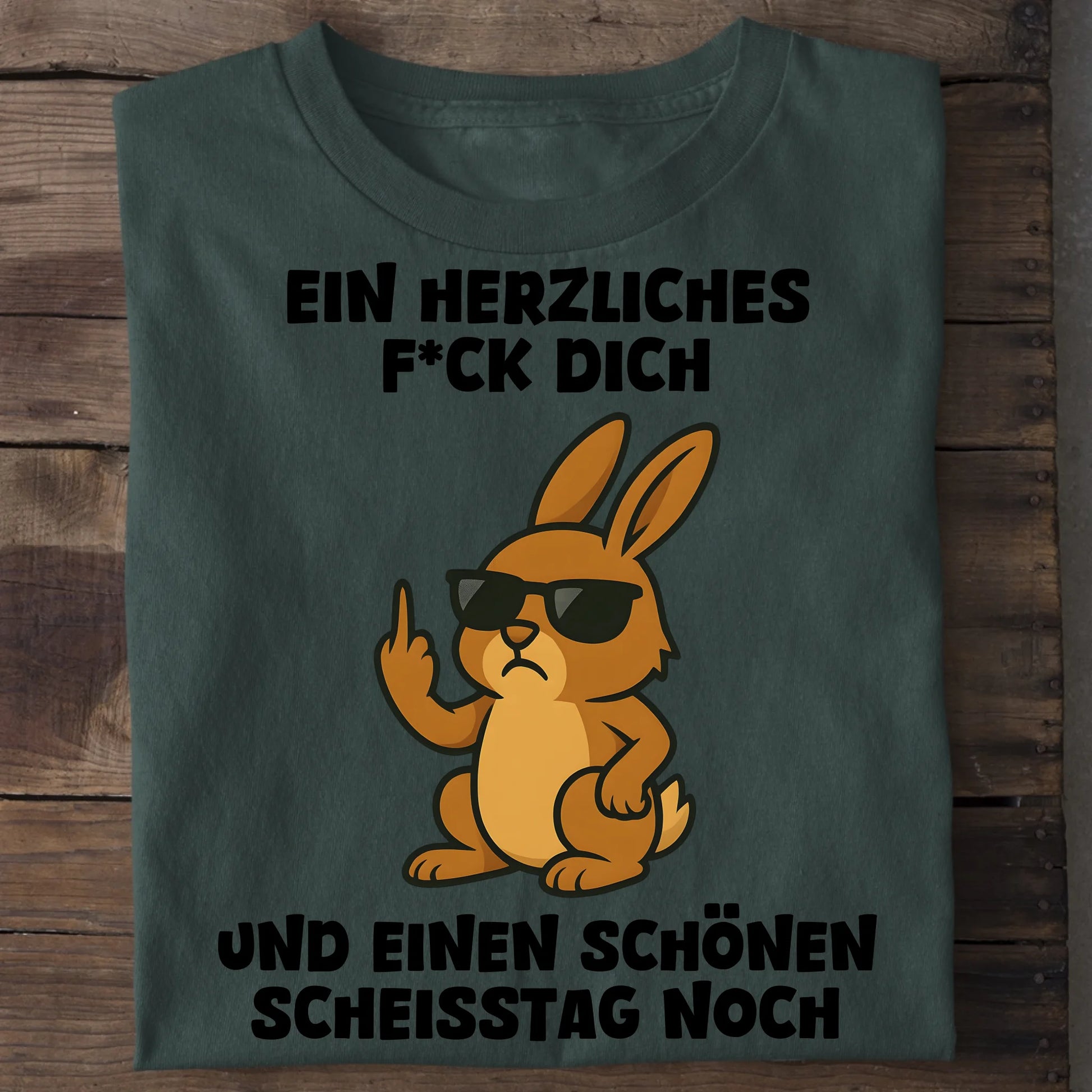 Ein herzliches - Organic Men's Shirt (personalisierbar) Crafter T-Shirt ST ST Bottled-Green