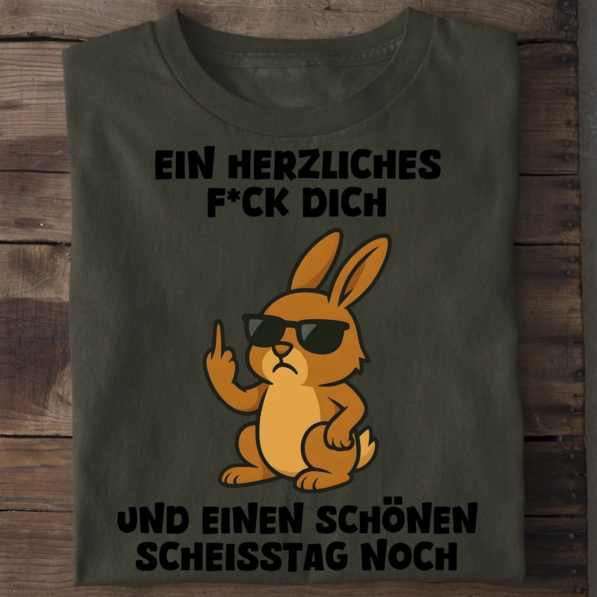 Ein herzliches - Organic Men's Shirt (personalisierbar) Crafter T-Shirt ST ST Khaki