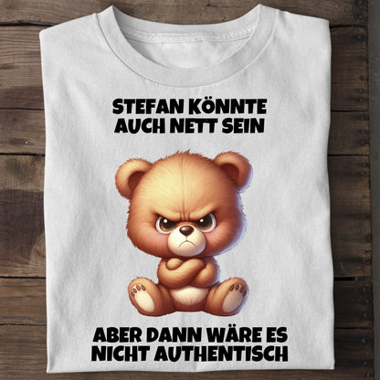 Nicht authentisch - Organic Men's Shirt (personalisierbar) Crafter T-Shirt ST ST White