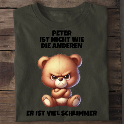 Nicht wie die anderen - Organic Men's Shirt (personalisierbar) Crafter T-Shirt ST ST Khaki