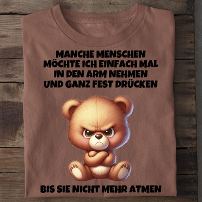 In den Arm nehmen - Organic Men's Shirt (personalisierbar) Crafter T-Shirt ST ST Heritage-Brown