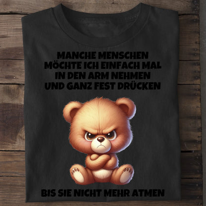 In den Arm nehmen - Organic Men's Shirt (personalisierbar) Crafter T-Shirt ST ST Black