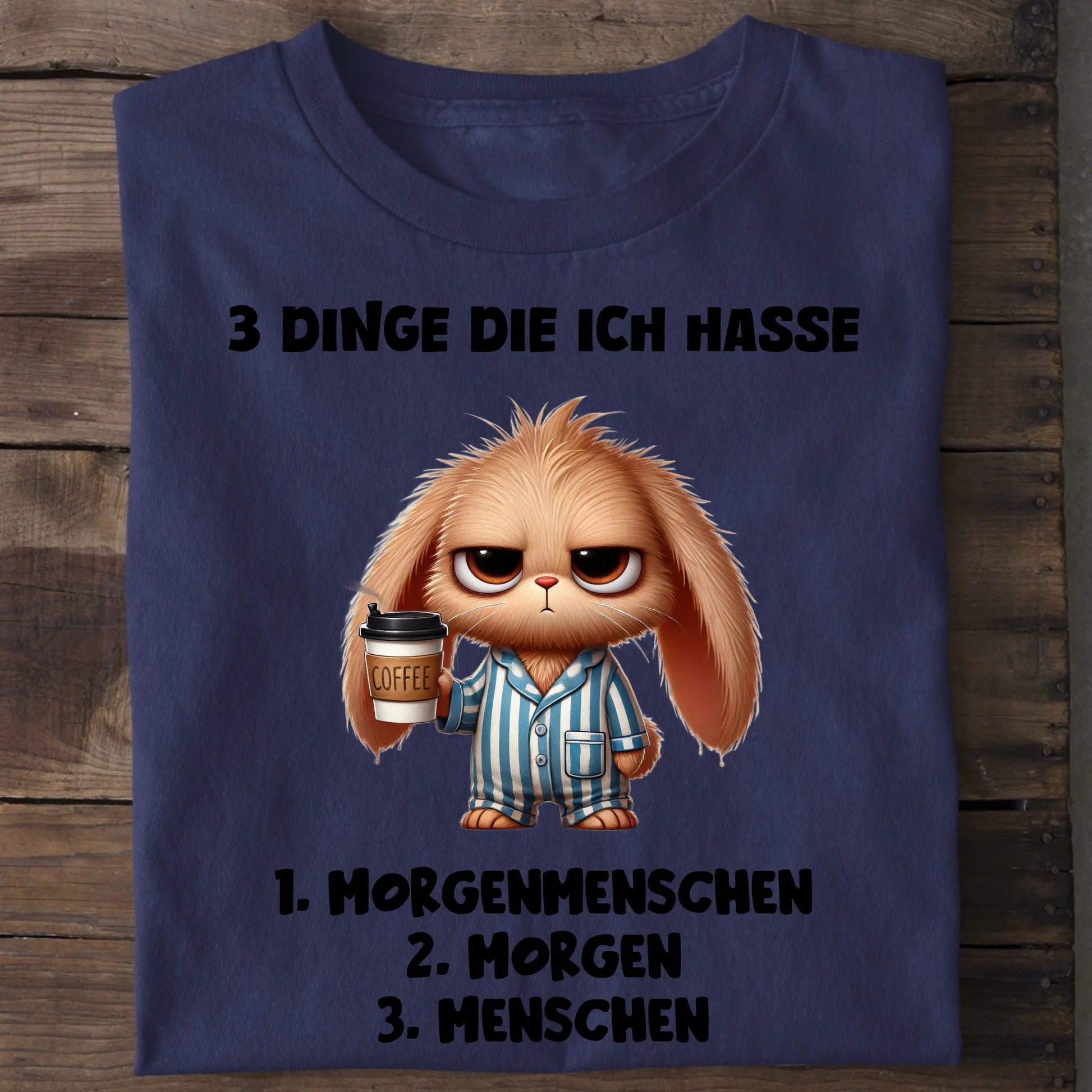 3 Dinge die ich hasse - Organic Men's Shirt (personalisierbar) Crafter T-Shirt ST ST French-Navy