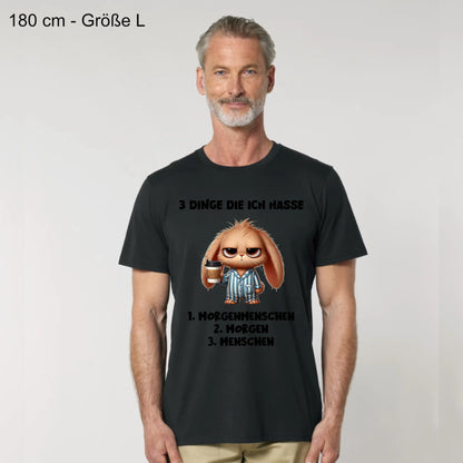3 Dinge die ich hasse - Organic Men's Shirt (personalisierbar)