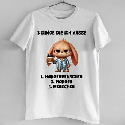 3 Dinge die ich hasse - Organic Men's Shirt (personalisierbar)