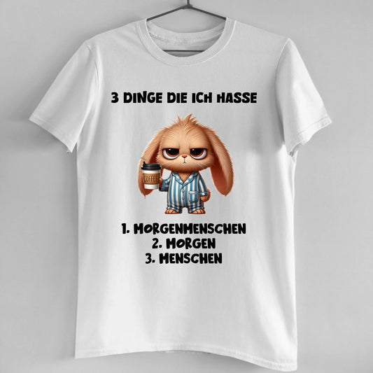 3 Dinge die ich hasse - Organic Men's Shirt (personalisierbar)