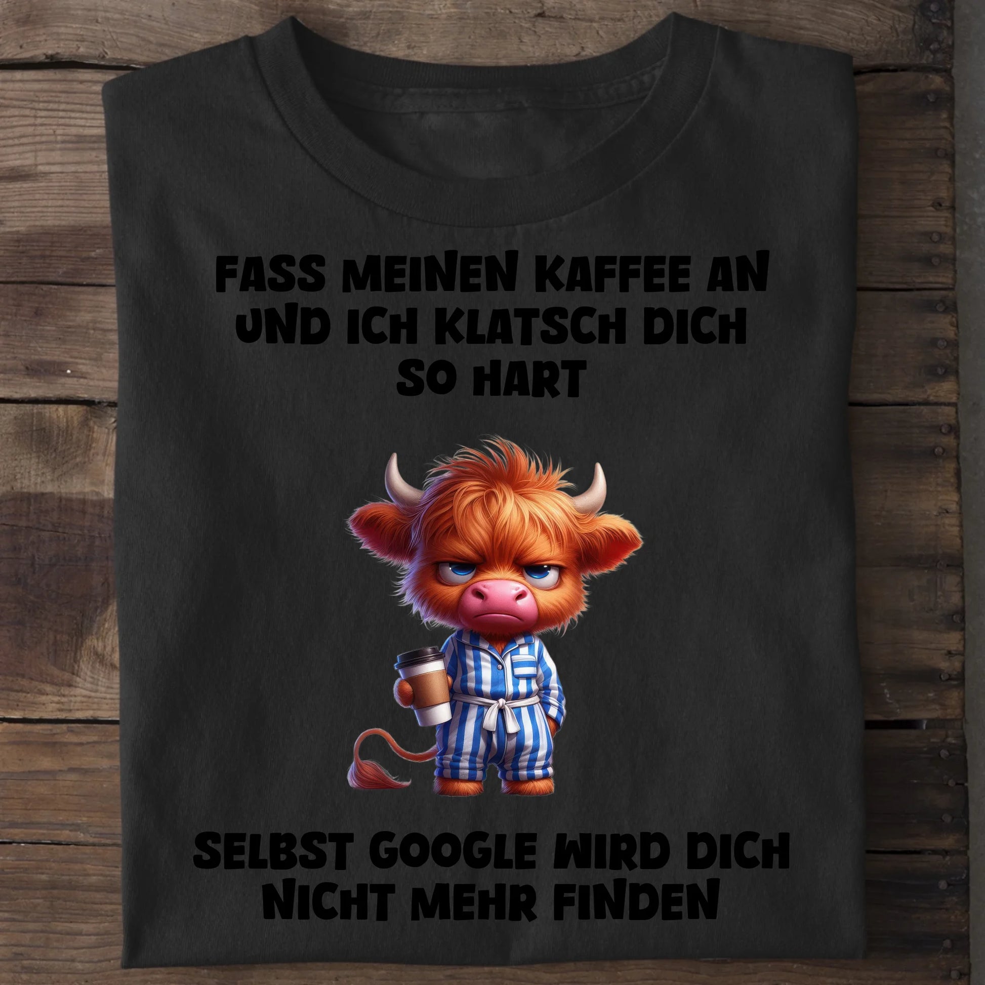 Fass meinen Kaffee an - Organic Men's Shirt (personalisierbar) Crafter T-Shirt ST ST Black