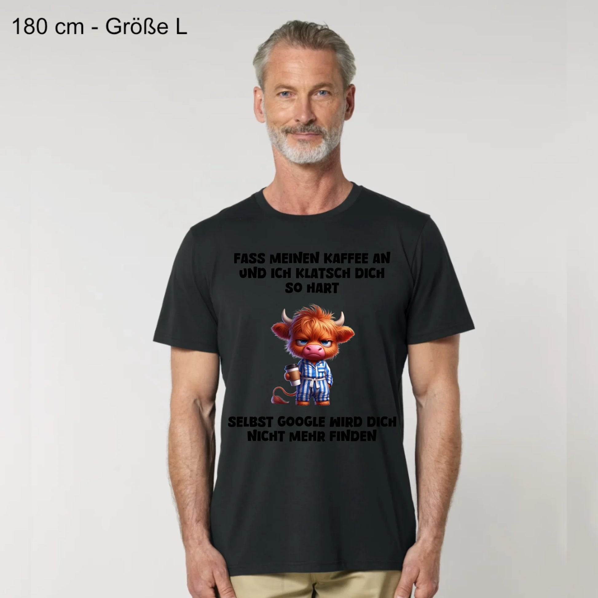 Fass meinen Kaffee an - Organic Men's Shirt (personalisierbar)