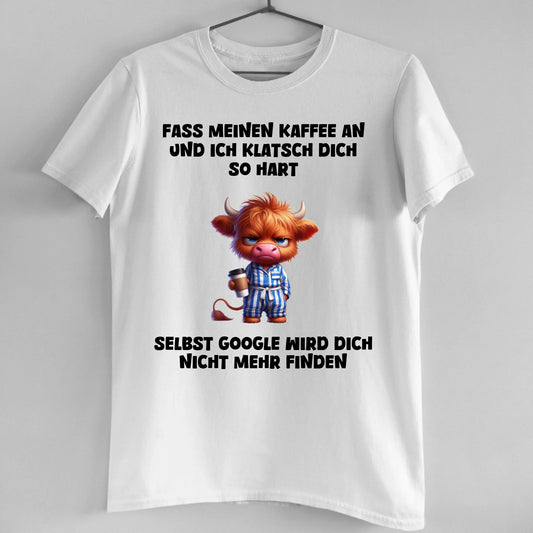 Fass meinen Kaffee an - Organic Men's Shirt (personalisierbar)