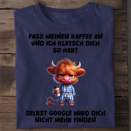 Fass meinen Kaffee an - Organic Men's Shirt (personalisierbar) Crafter T-Shirt ST ST French-Navy