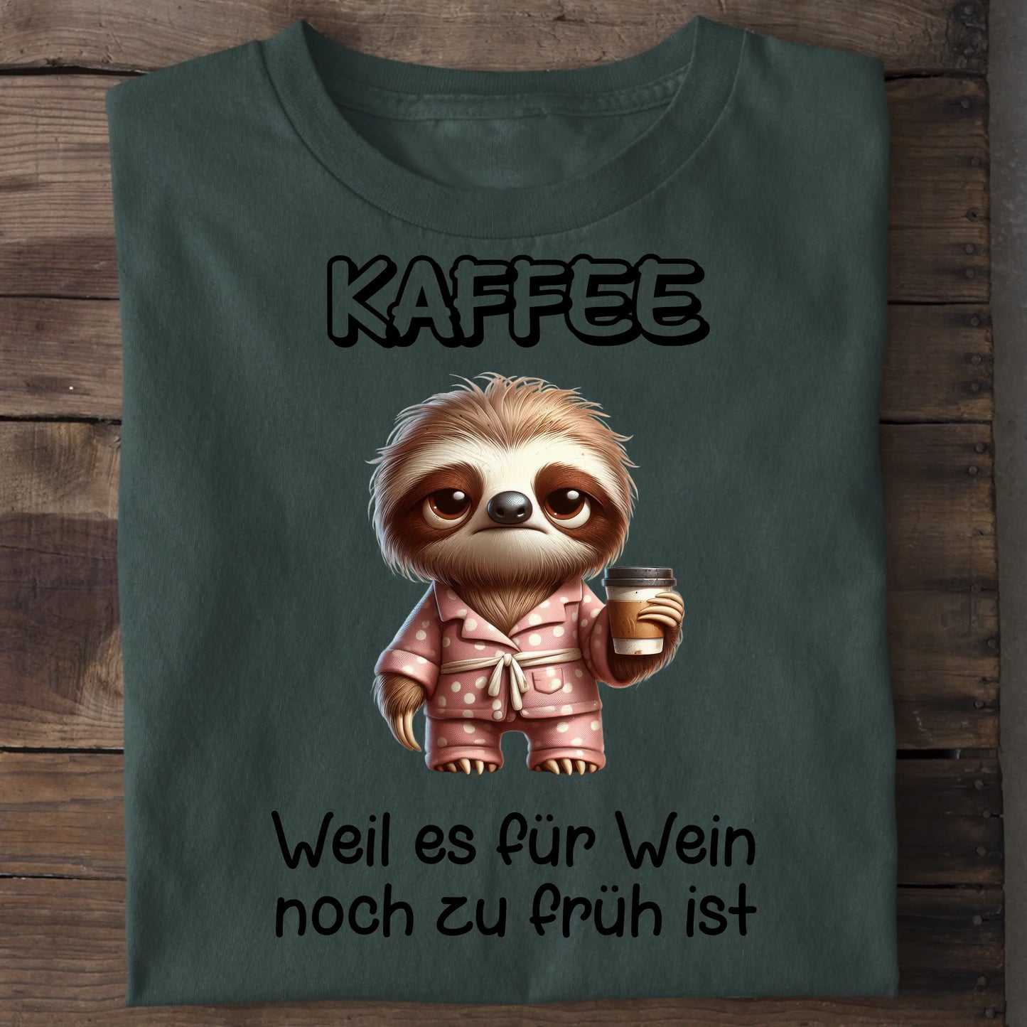 Zu früh für Wein - Organic Men's Shirt (personalisierbar) Crafter T-Shirt ST ST Bottled-Green