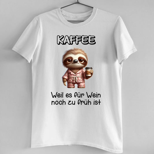 Zu früh für Wein - Organic Men's Shirt (personalisierbar)