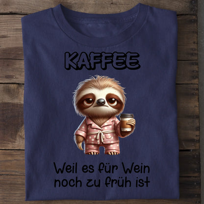Zu früh für Wein - Organic Men's Shirt (personalisierbar) Crafter T-Shirt ST ST French-Navy