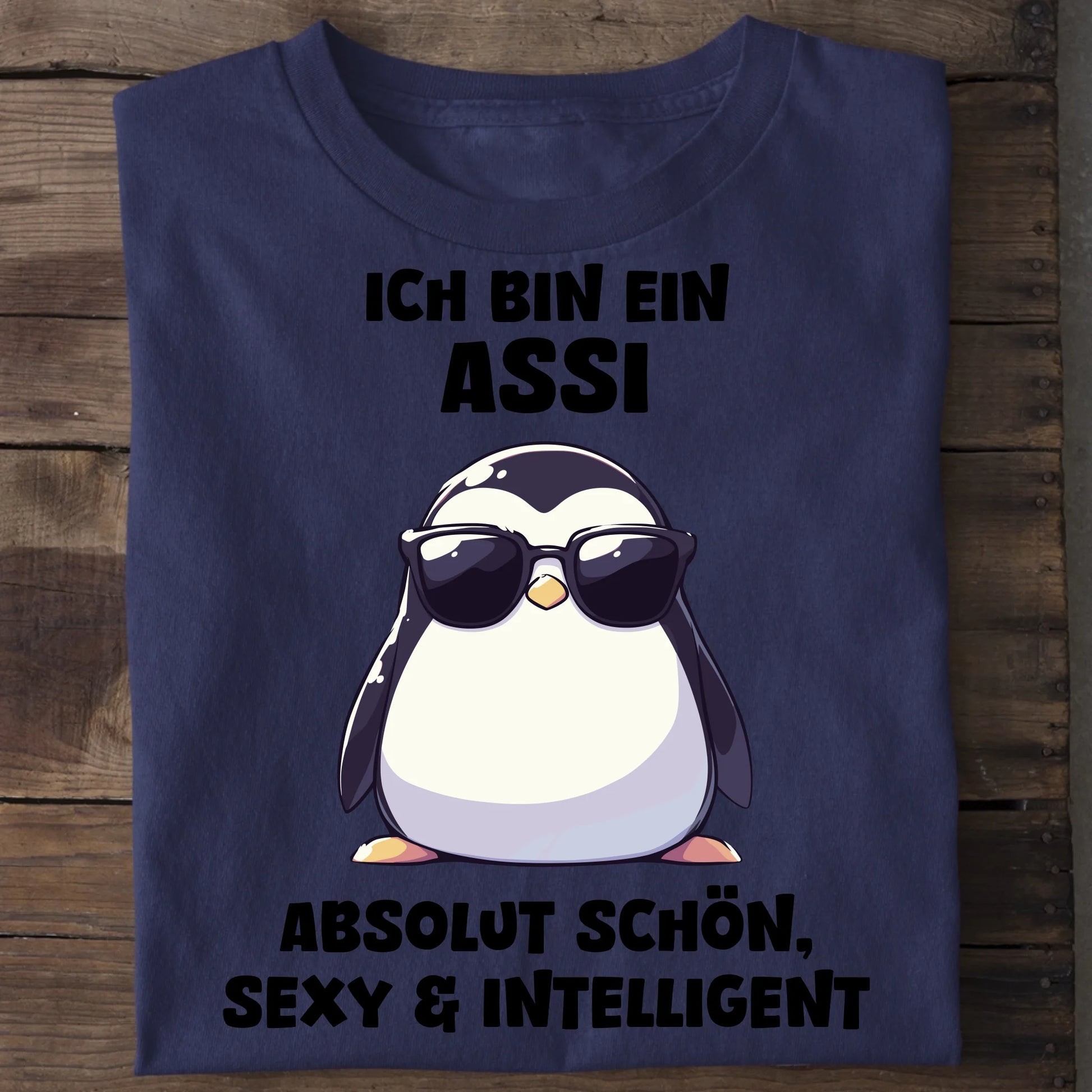 Assi - Organic Men's Shirt (personalisierbar) Crafter T-Shirt ST ST French-Navy
