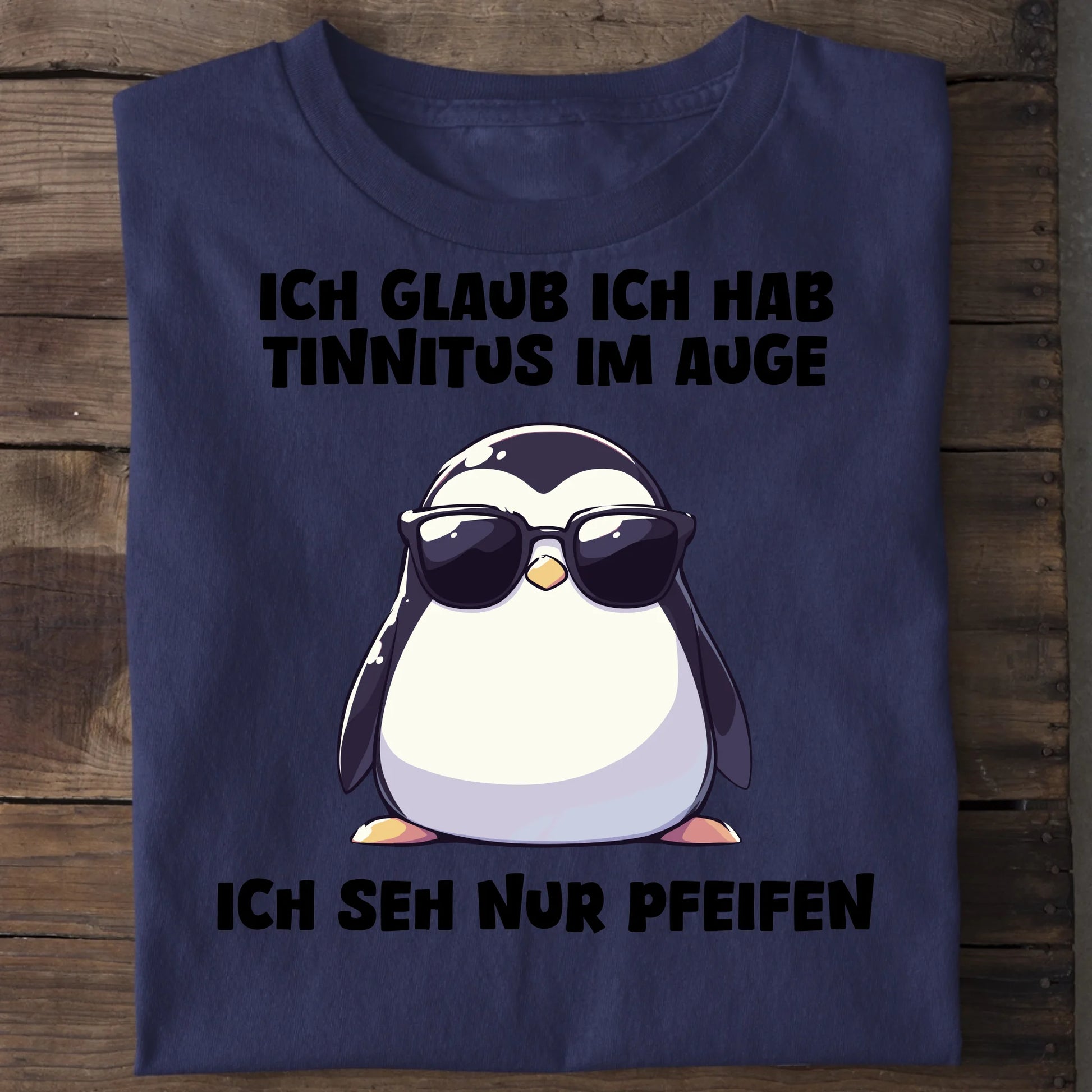 Tinitus - Organic Men's Shirt (personalisierbar) Crafter T-Shirt ST ST French-Navy