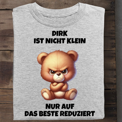 Nicht klein - Organic Men's Shirt (personalisierbar) Crafter T-Shirt ST ST Heather-Grey