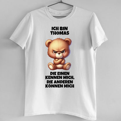 Die einen kennen mich - Organic Men's Shirt (personalisierbar)