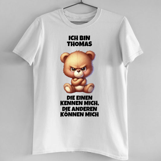 Die einen kennen mich - Organic Men's Shirt (personalisierbar)