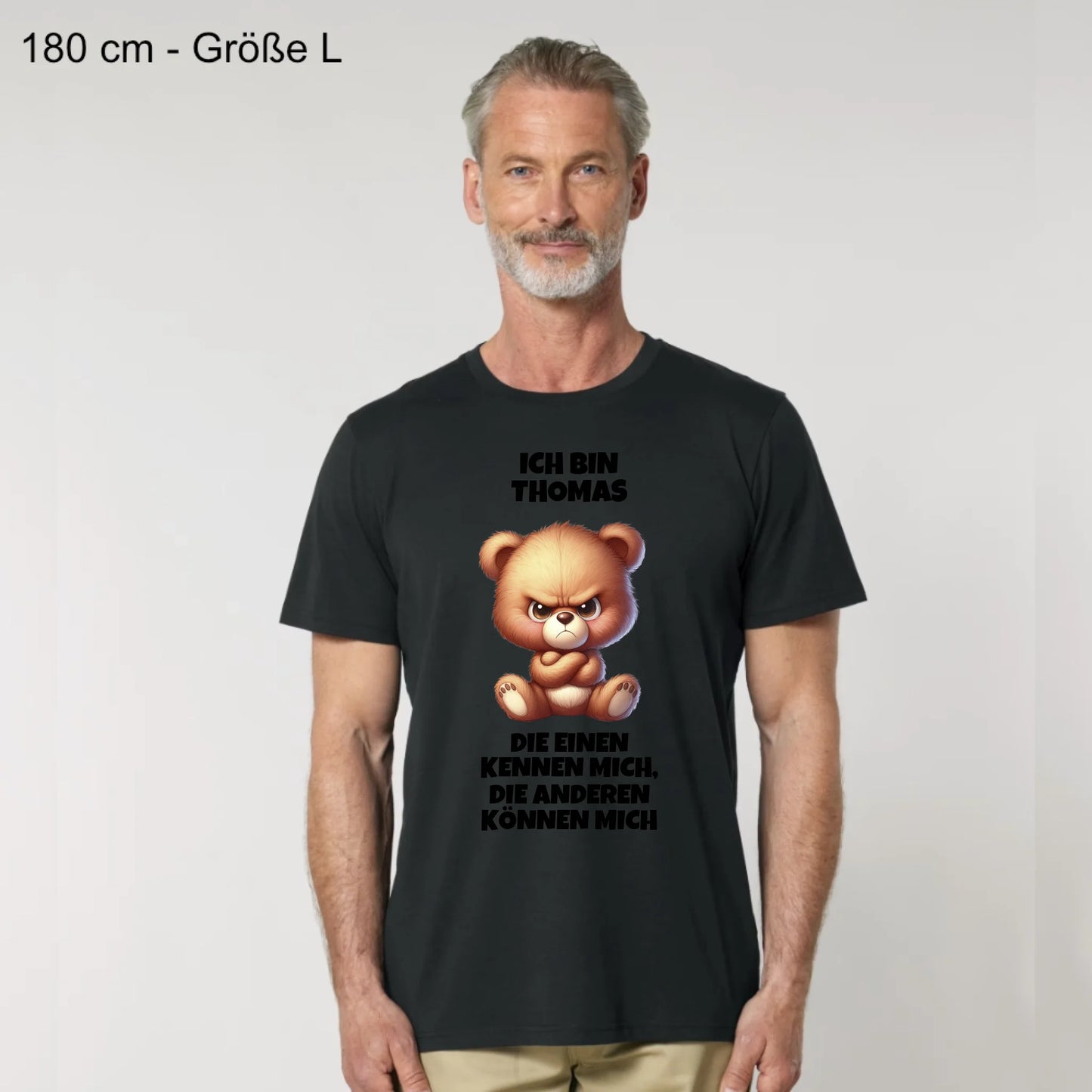 Die einen kennen mich - Organic Men's Shirt (personalisierbar)
