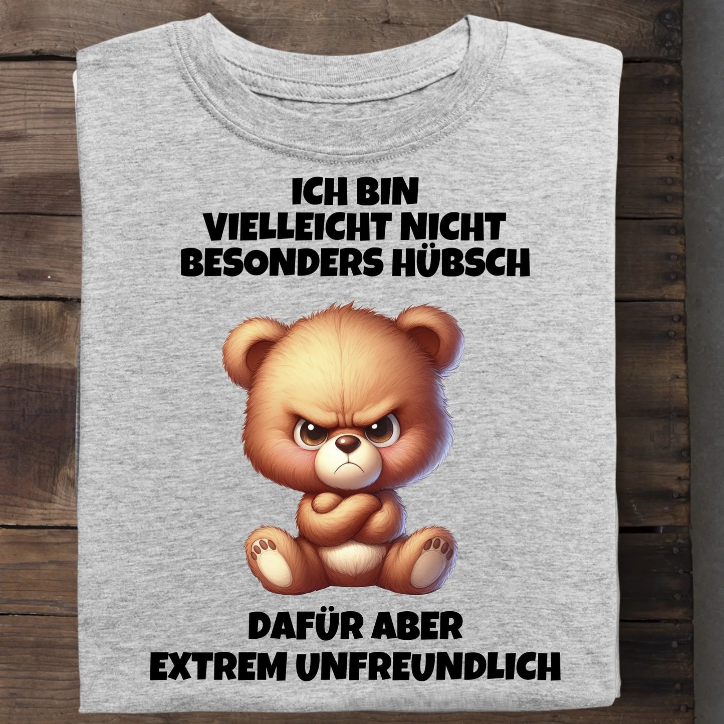 Nicht besonders hübsch - Organic Men's Shirt (personalisierbar) Crafter T-Shirt ST ST Heather-Grey