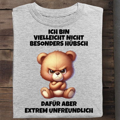 Nicht besonders hübsch - Organic Men's Shirt (personalisierbar) Crafter T-Shirt ST ST Heather-Grey
