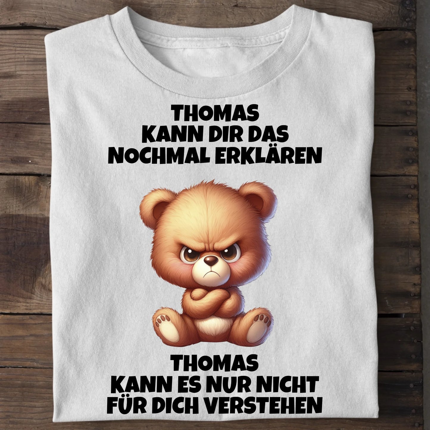 Erklären aber nicht verstehen - Organic Men's Shirt (personalisierbar) Crafter T-Shirt ST ST White