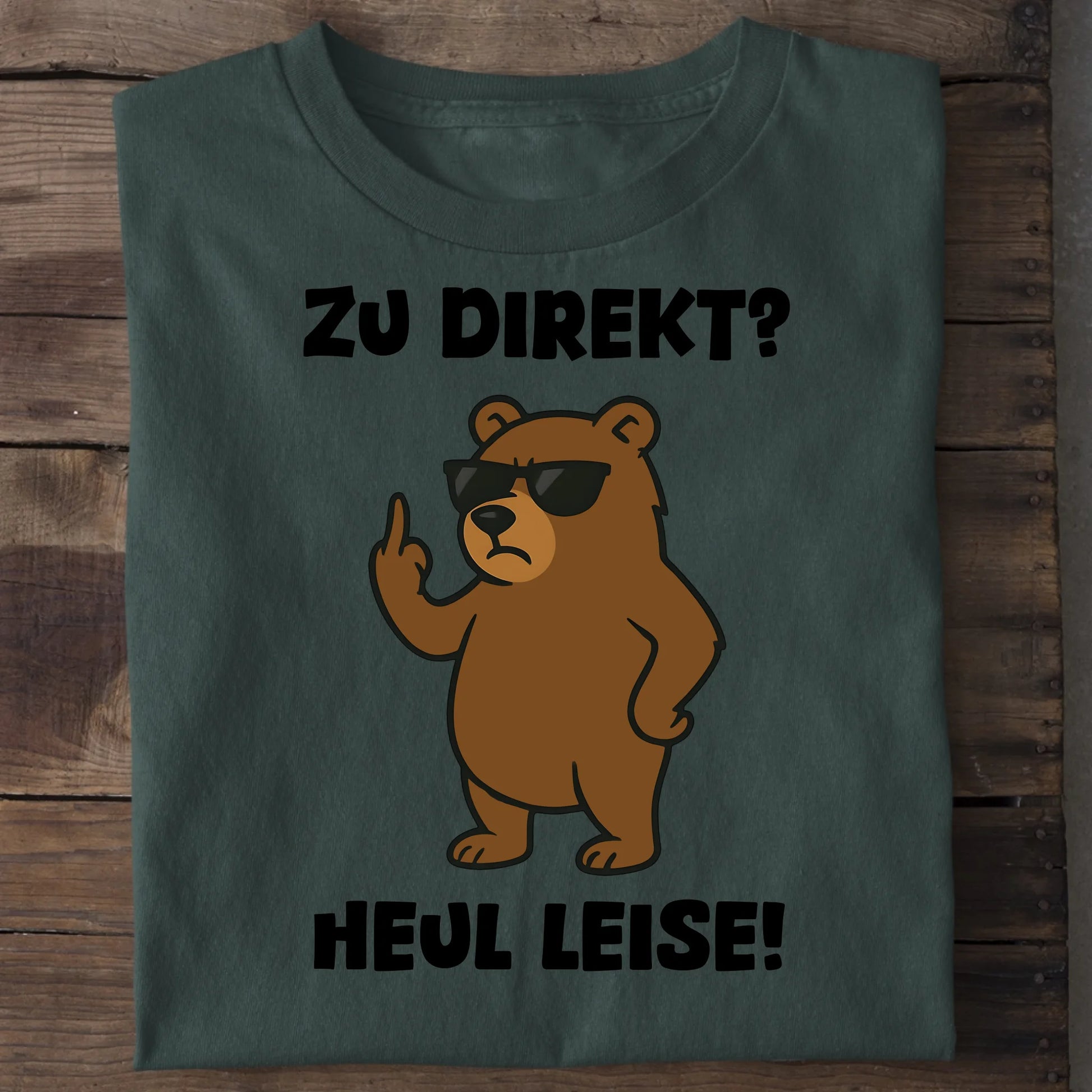 Heul leise - Organic Men's Shirt (personalisierbar) Crafter T-Shirt ST ST Bottled-Green