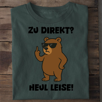 Heul leise - Organic Men's Shirt (personalisierbar) Crafter T-Shirt ST ST Bottled-Green