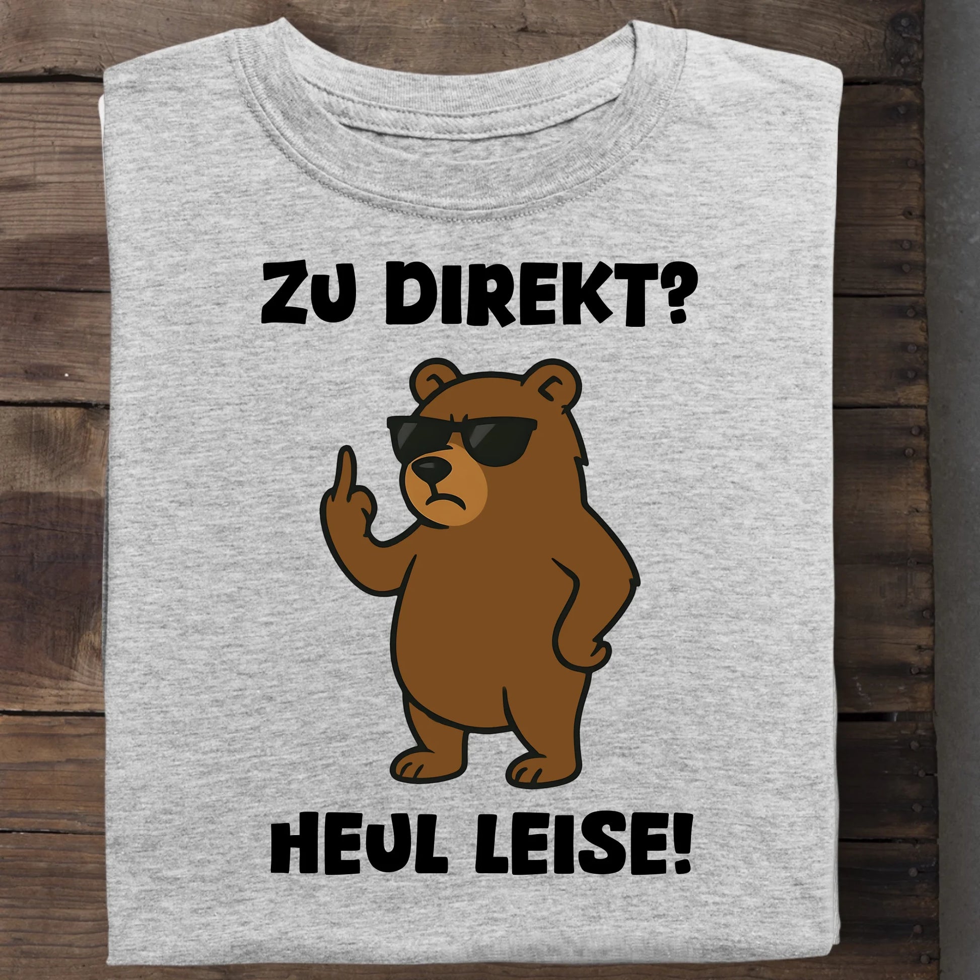 Heul leise - Organic Men's Shirt (personalisierbar) Crafter T-Shirt ST ST Heather-Grey