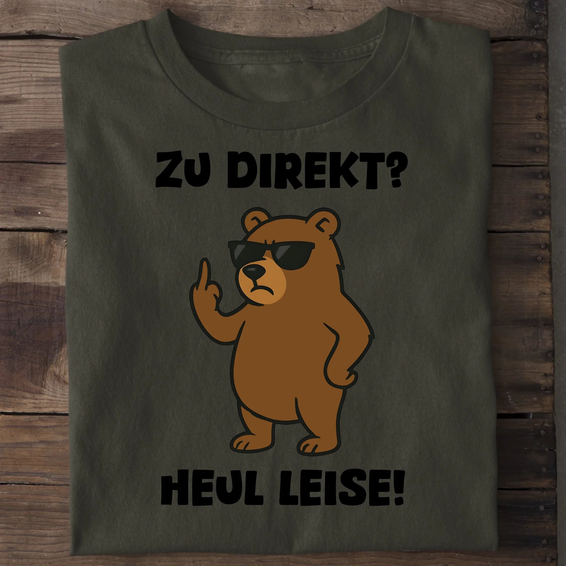 Heul leise - Organic Men's Shirt (personalisierbar) Crafter T-Shirt ST ST Khaki