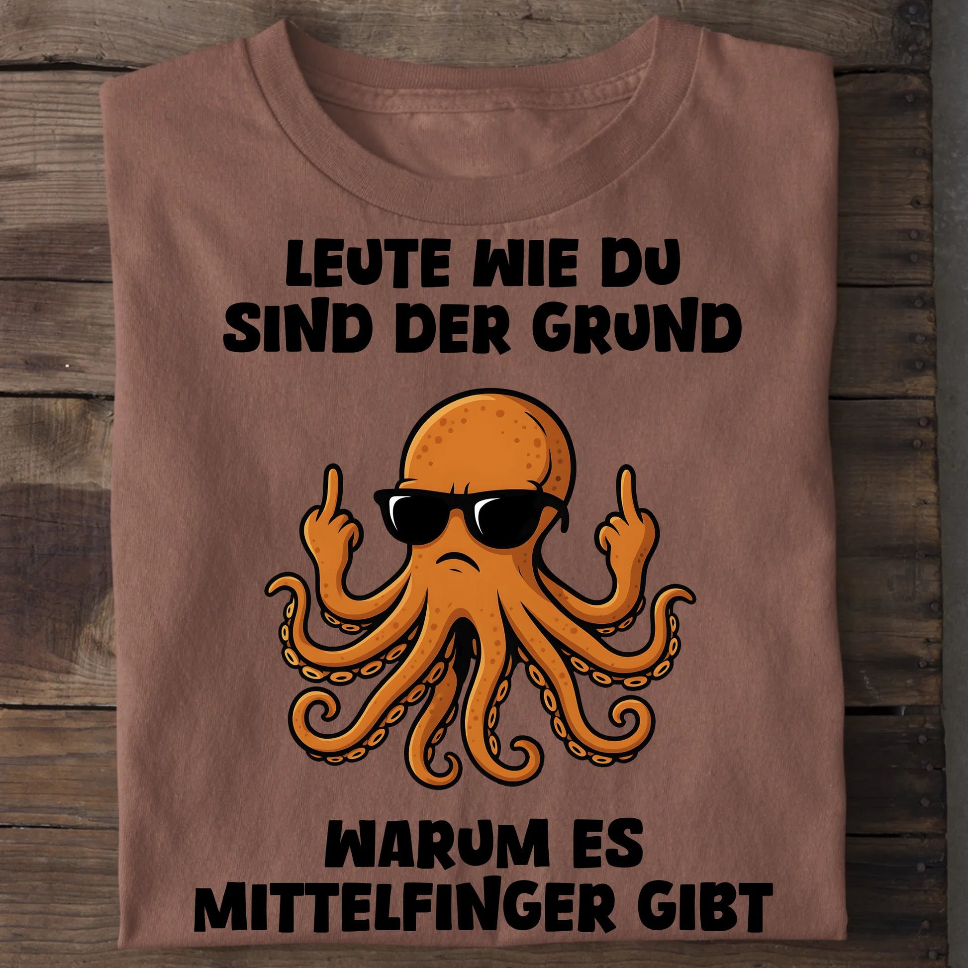 Leute wie du - Organic Men's Shirt (personalisierbar) Crafter T-Shirt ST ST Heritage-Brown