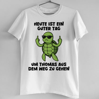 Ein guter Tag - Organic Men's Shirt (personalisierbar)