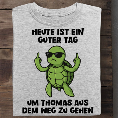 Ein guter Tag - Organic Men's Shirt (personalisierbar) Crafter T-Shirt ST ST Heather-Grey