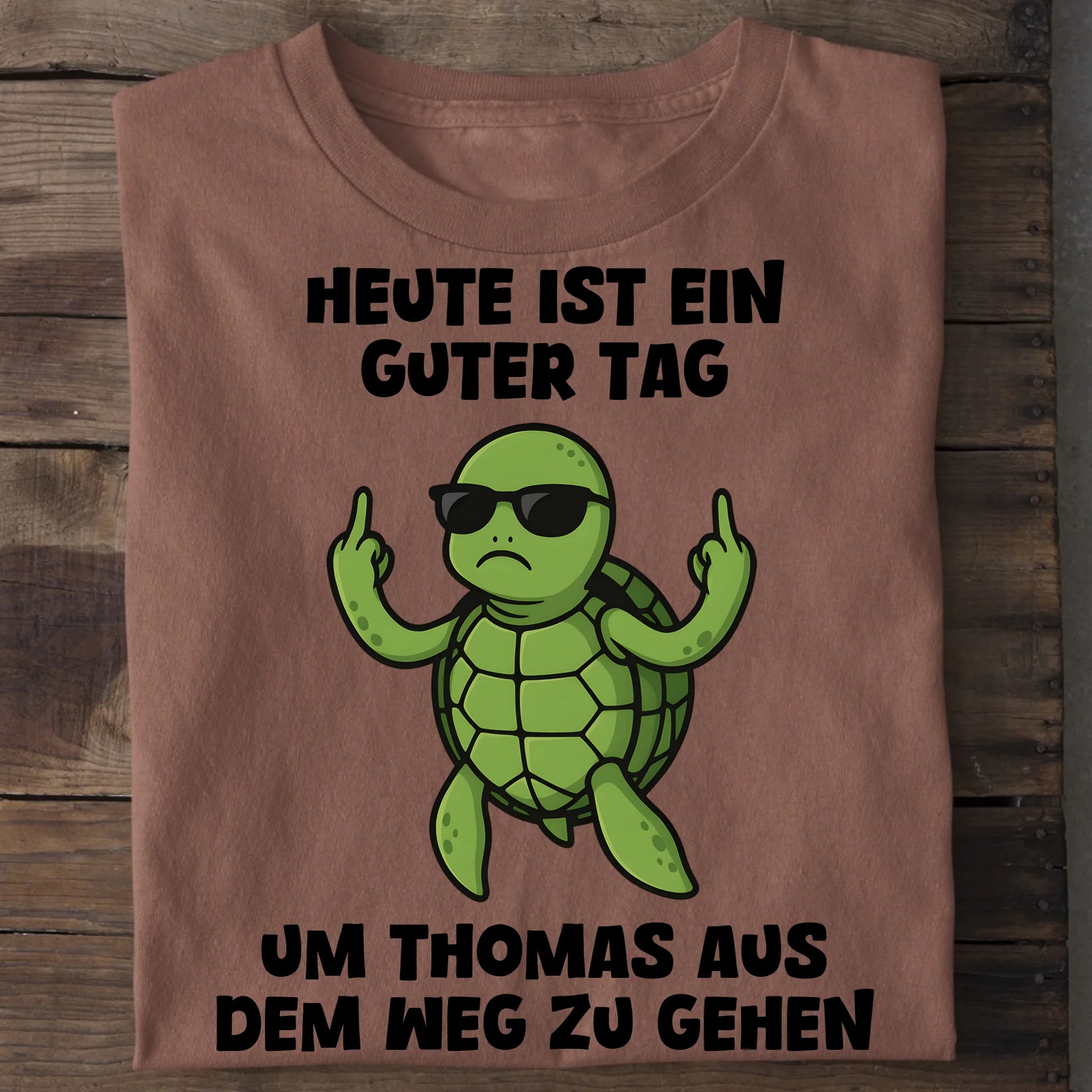 Ein guter Tag - Organic Men's Shirt (personalisierbar) Crafter T-Shirt ST ST Heritage-Brown