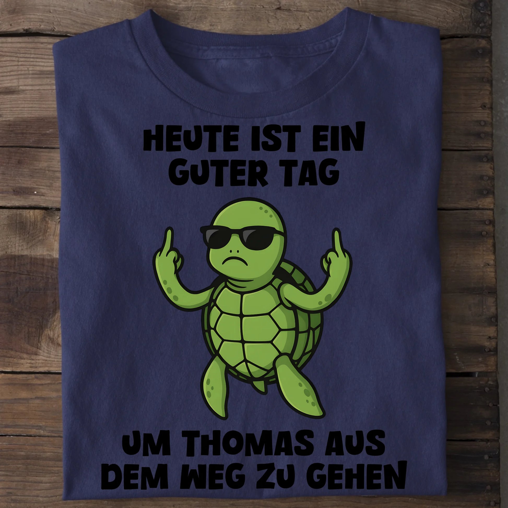 Ein guter Tag - Organic Men's Shirt (personalisierbar) Crafter T-Shirt ST ST French-Navy