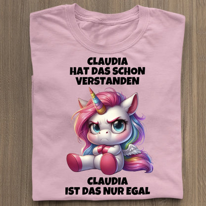 Verstanden aber egal - Organic Women's Shirt (personalisierbar)
