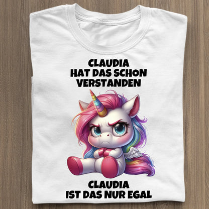 Verstanden aber egal - Organic Women's Shirt (personalisierbar) Serena T-Shirt ST ST White