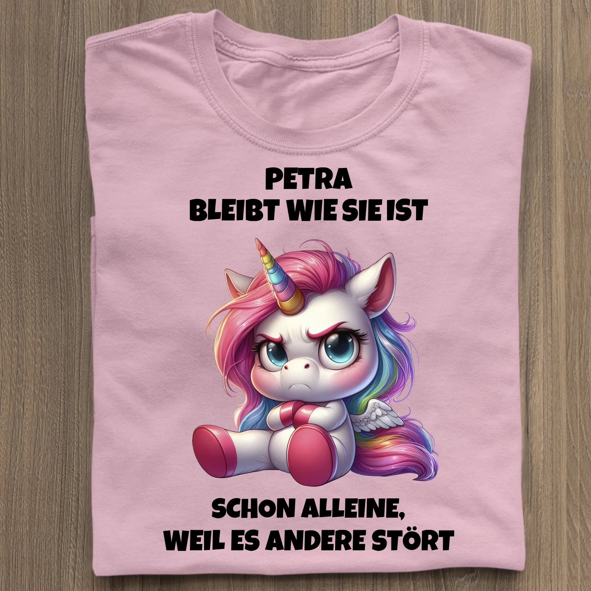 Ich bleibe wie ich bin - Organic Women's Shirt (personalisierbar)