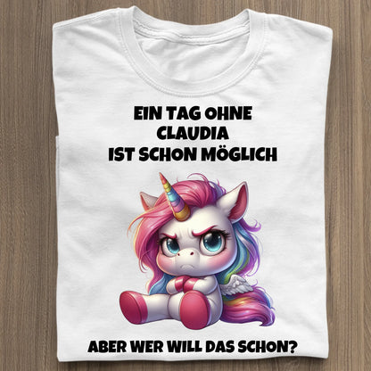 Wer will das schon? - Organic Women's Shirt (personalisierbar) Serena T-Shirt ST ST White